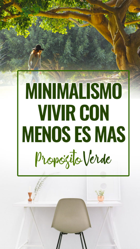 vivir con menos es mas