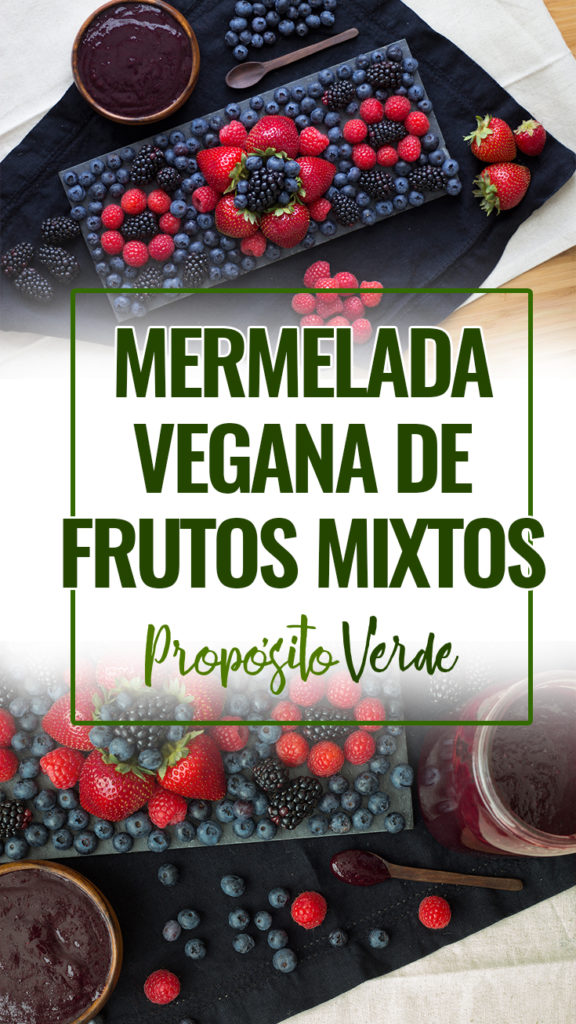 mermelada vegana de frutos mixtos