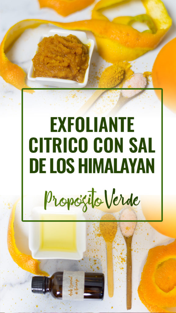 Esta receta para hacerla tu misma en casa es un Exfoliante Natural cítrico con sal de los Himalaya, pero ¿Sabes cómo se beneficia tu piel de la exfoliación?