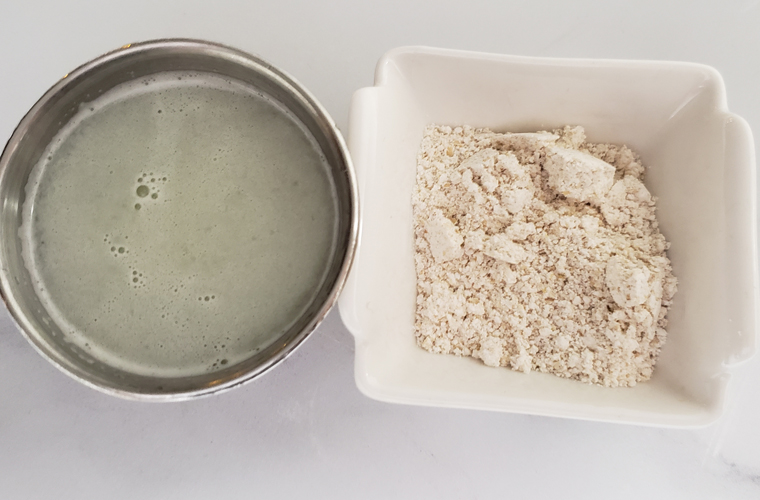 Mascarilla de pepino y avena ingredientes