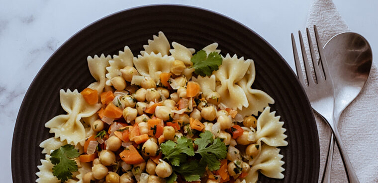 garbanzos con verduras